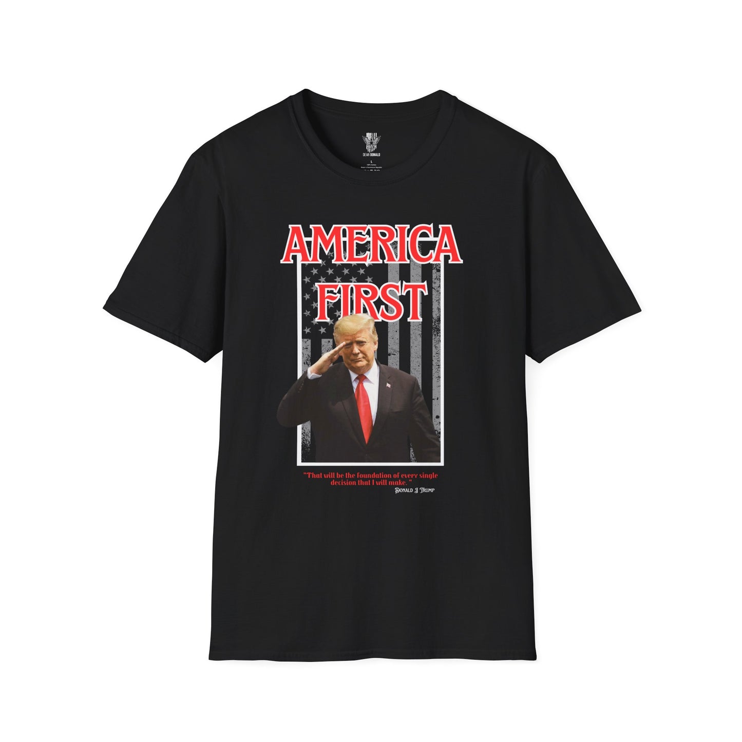 America First | Political Statement Tee