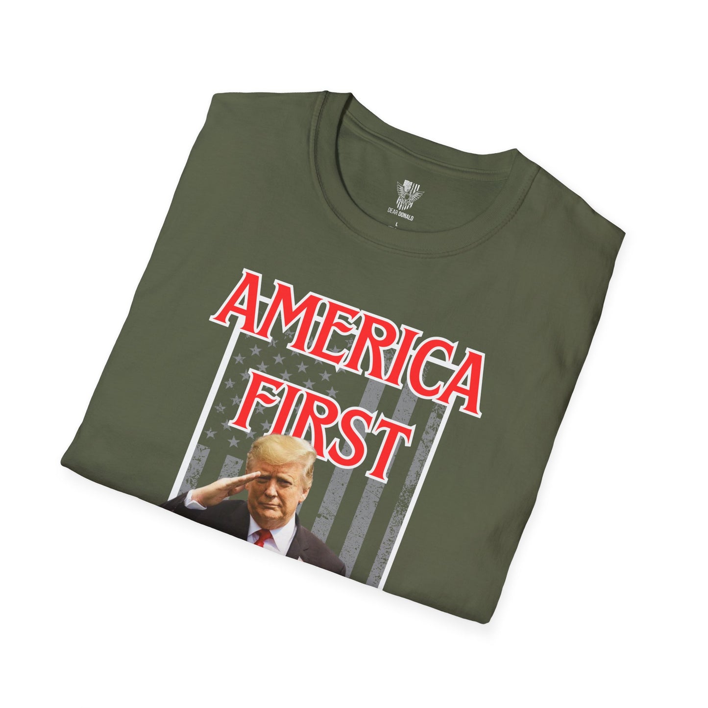 America First | Political Statement Tee