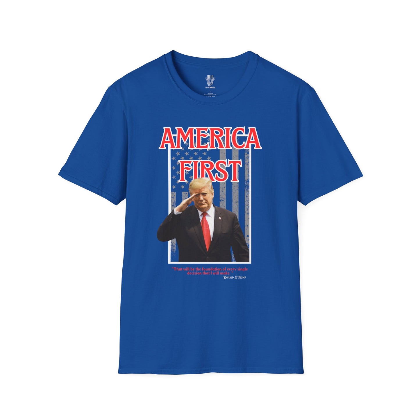 America First | Political Statement Tee